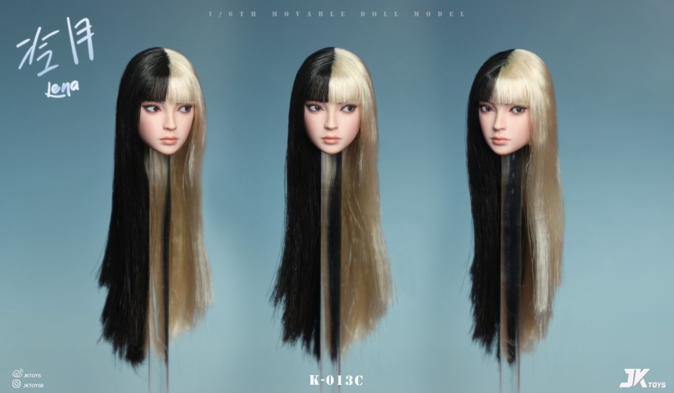 Asian Beauty Head Sculpture - Lengyue Lena 1/6