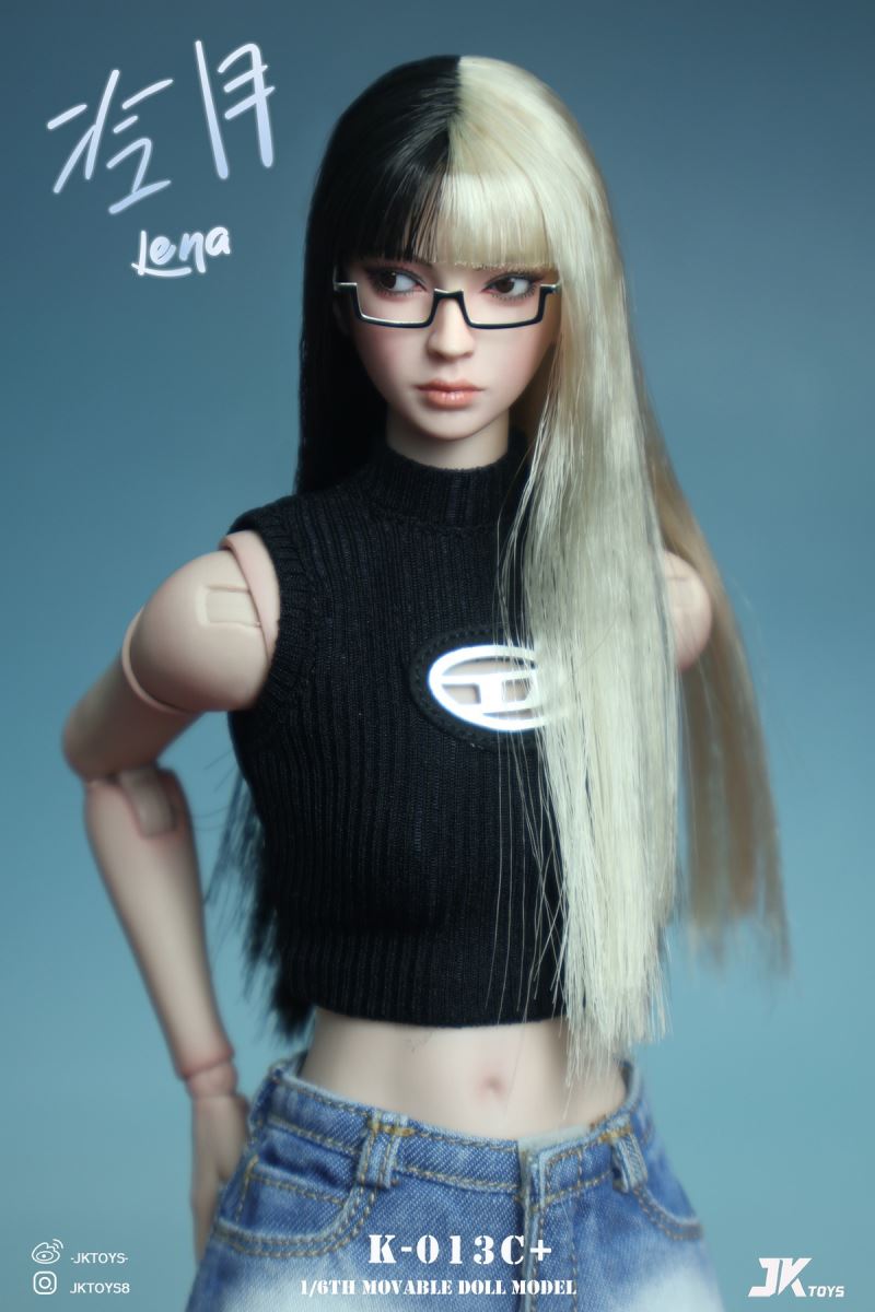 Asian Beauty Head Sculpture - Lengyue Lena 1/6