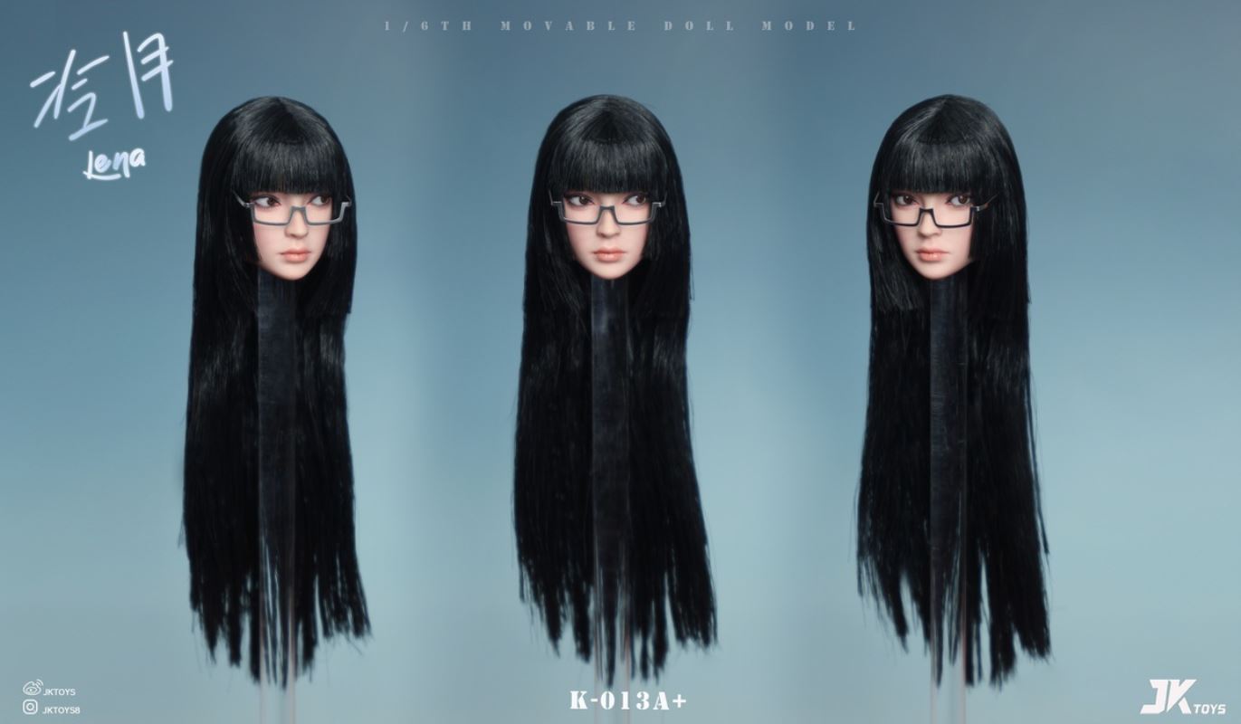 Asian Beauty Head Sculpture - Lengyue Lena 1/6