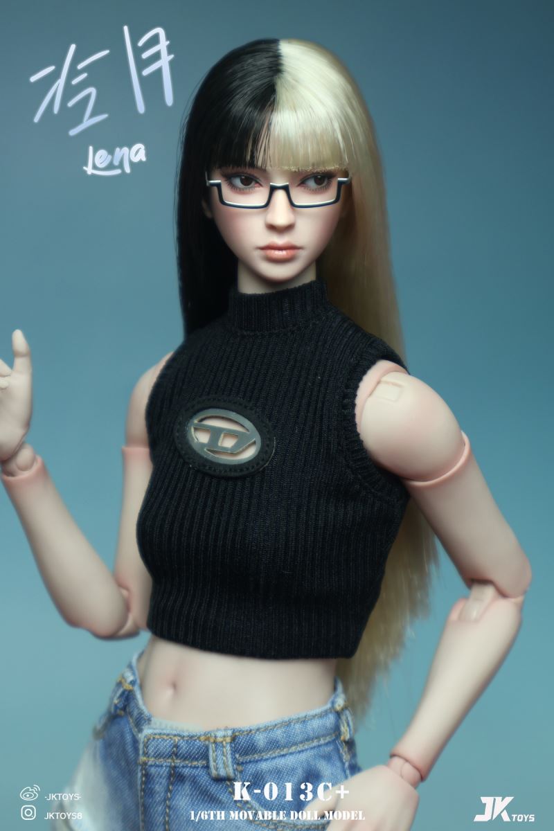 Asian Beauty Head Sculpture - Lengyue Lena 1/6