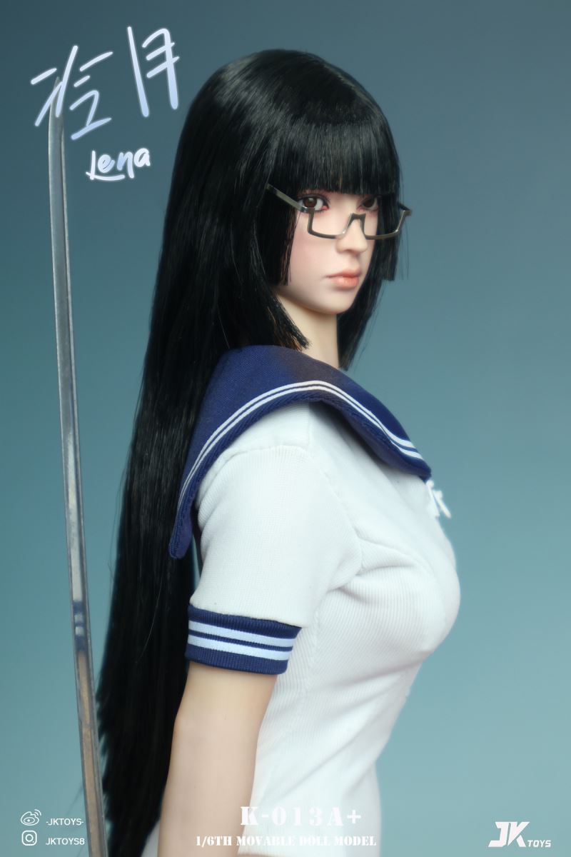 Asian Beauty Head Sculpture - Lengyue Lena 1/6