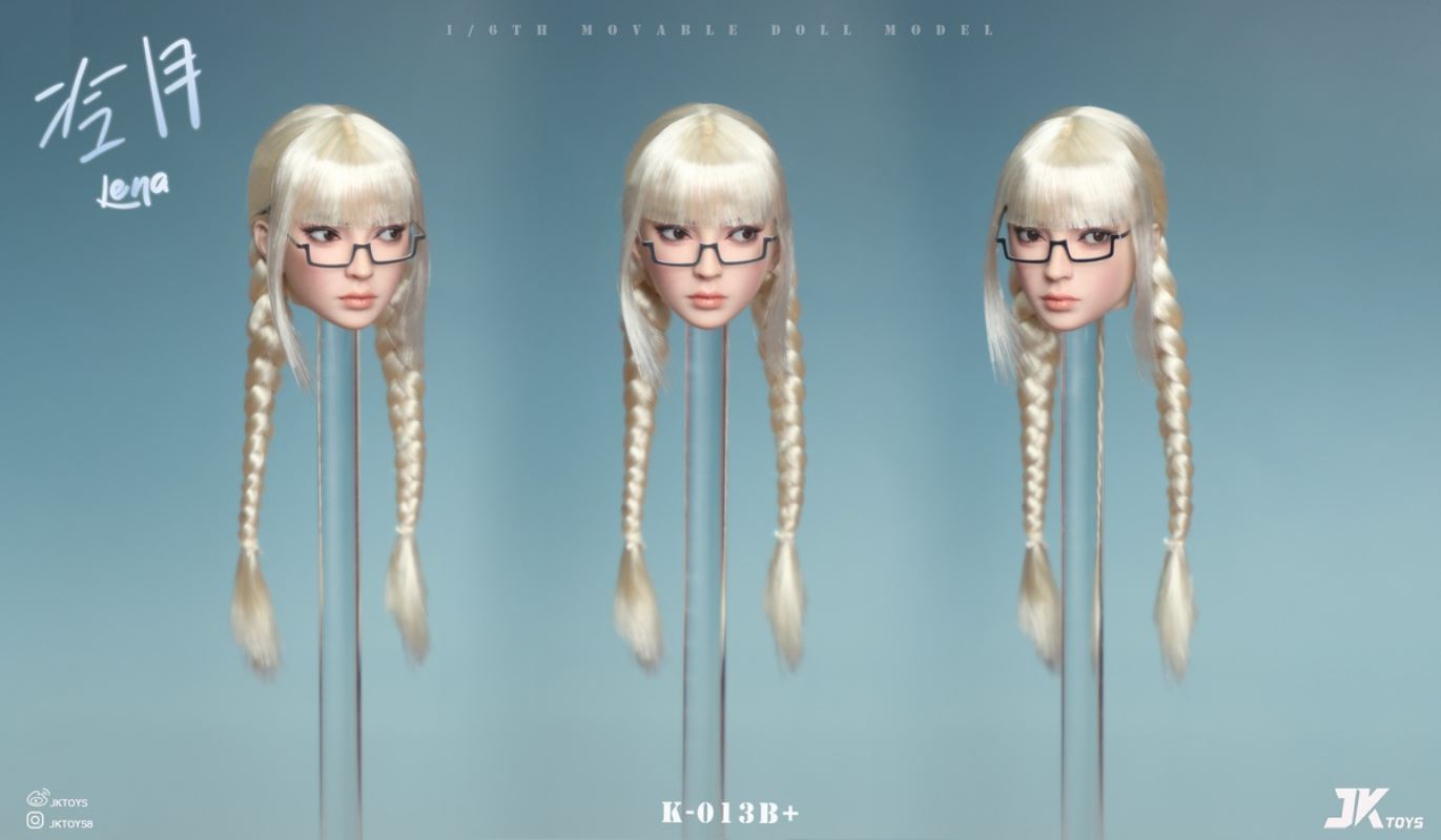 Asian Beauty Head Sculpture - Lengyue Lena 1/6