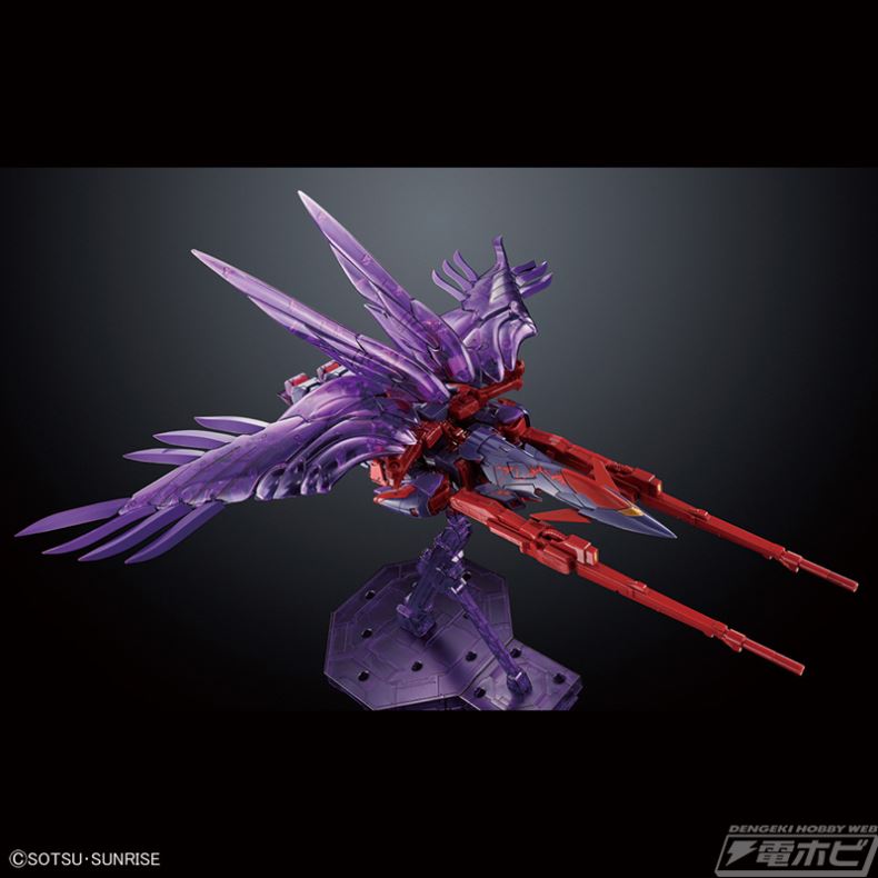 MG 1/100 Wing Gundam Zero EW [CROSS CONTRAST COLORS / CLEAR PURPLE]