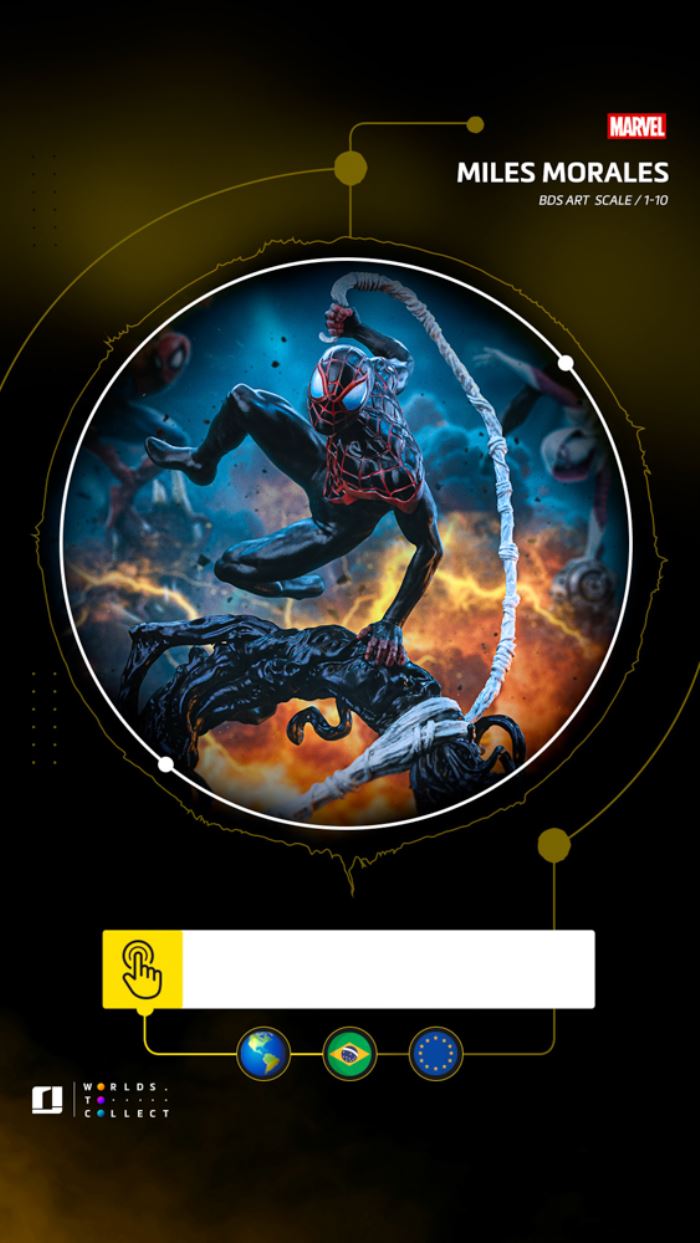 Miles Morales - Spider-Man vs Villains Diorama - BDS Art Scale 1/10