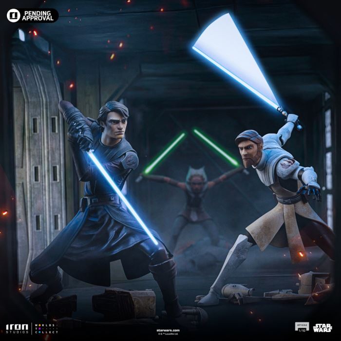 Obi-Wan Kenobi - Star Wars: Clone Wars - Art Scale 1/10