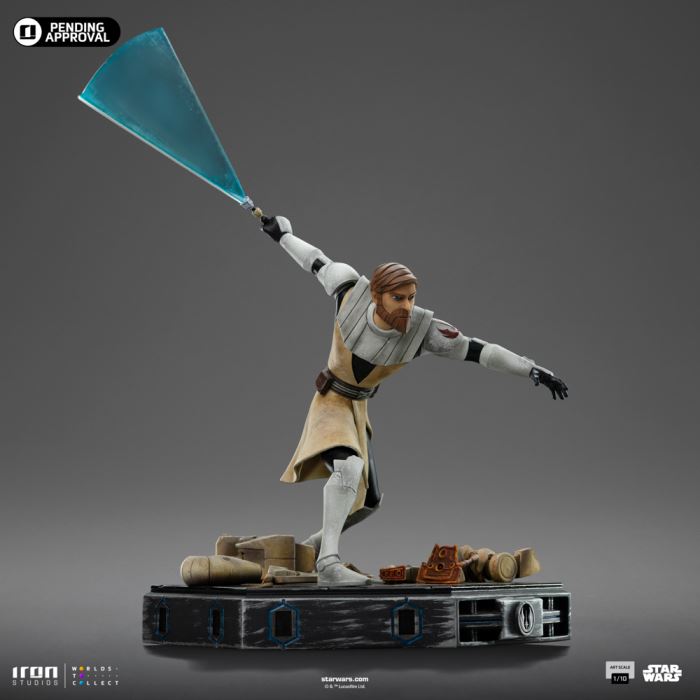 Obi-Wan Kenobi - Star Wars: Clone Wars - Art Scale 1/10