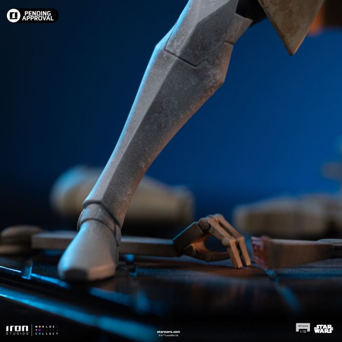 Obi-Wan Kenobi - Star Wars: Clone Wars - Art Scale 1/10