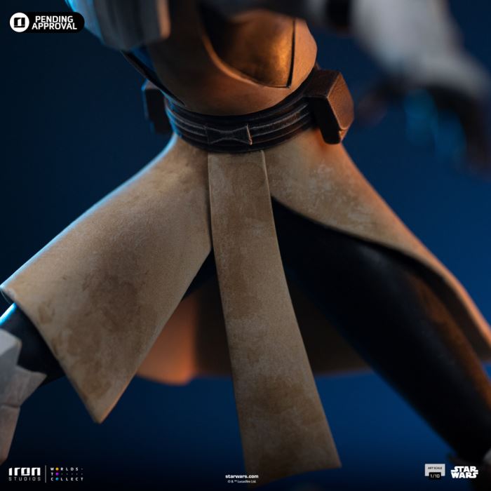 Obi-Wan Kenobi - Star Wars: Clone Wars - Art Scale 1/10