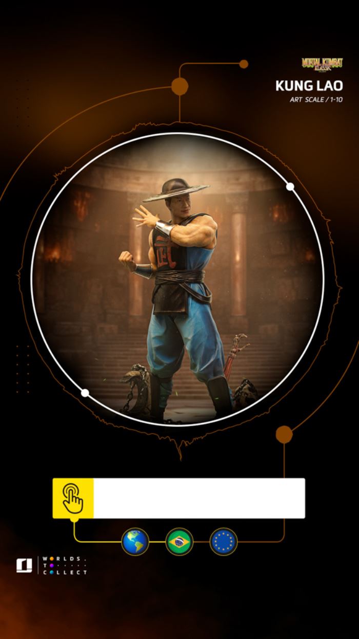 Kung Lao - Mortal Kombat - Art Scale 1/10