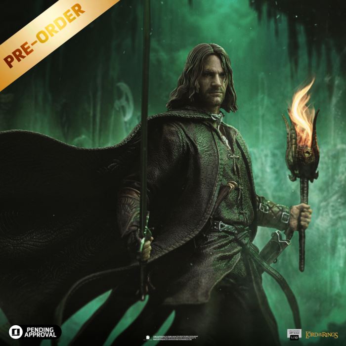 Aragorn Unleashed - The Lord of the Rings - Art Scale 1/10