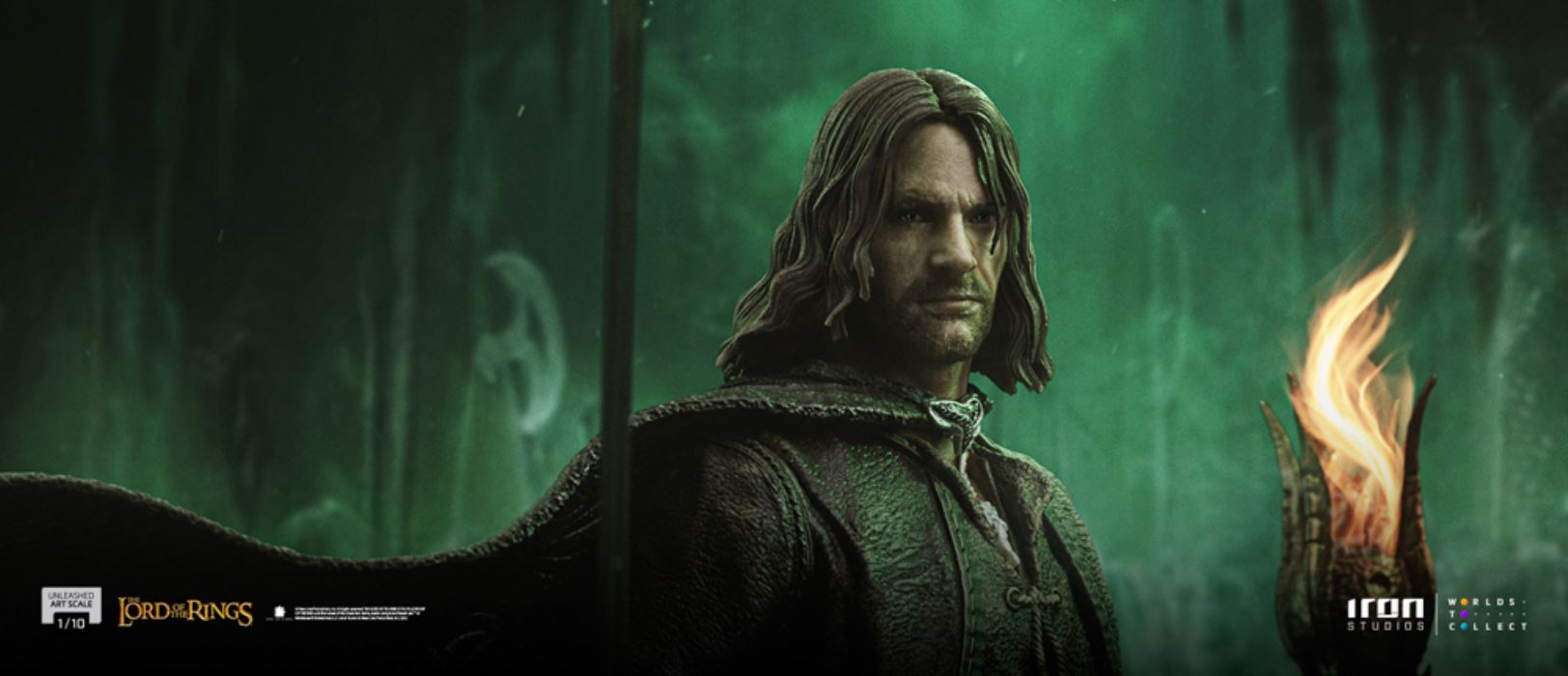 Aragorn Unleashed - The Lord of the Rings - Art Scale 1/10