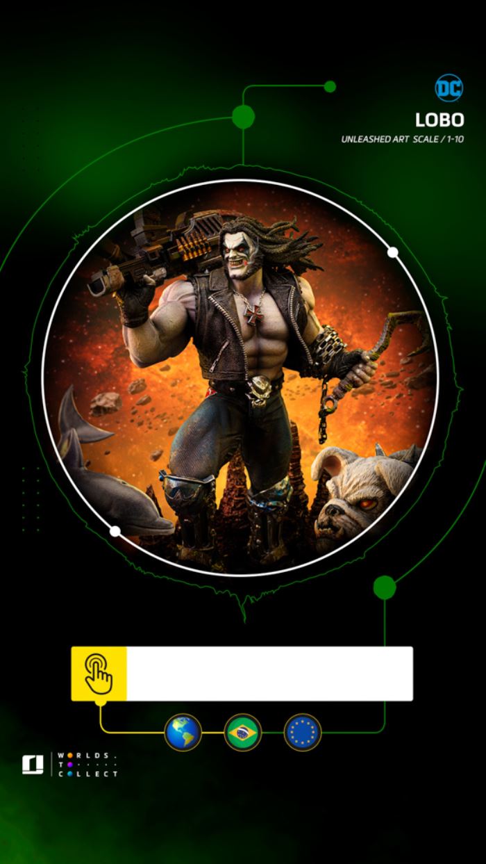 Lobo Unleashed - DC Comics - Art Scale 1/10