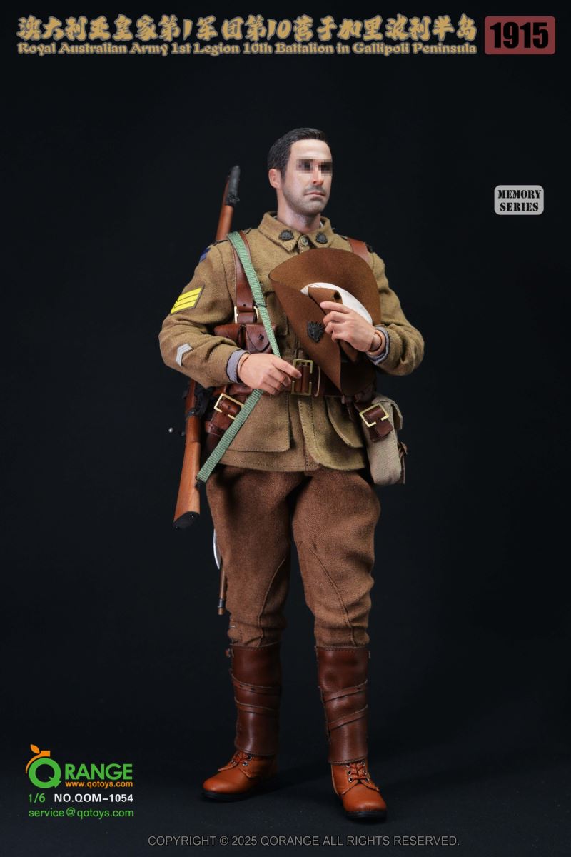 Royal Australian 1st Regiment 10th Battalion in Gallipoli Peninsula 1915 1/6