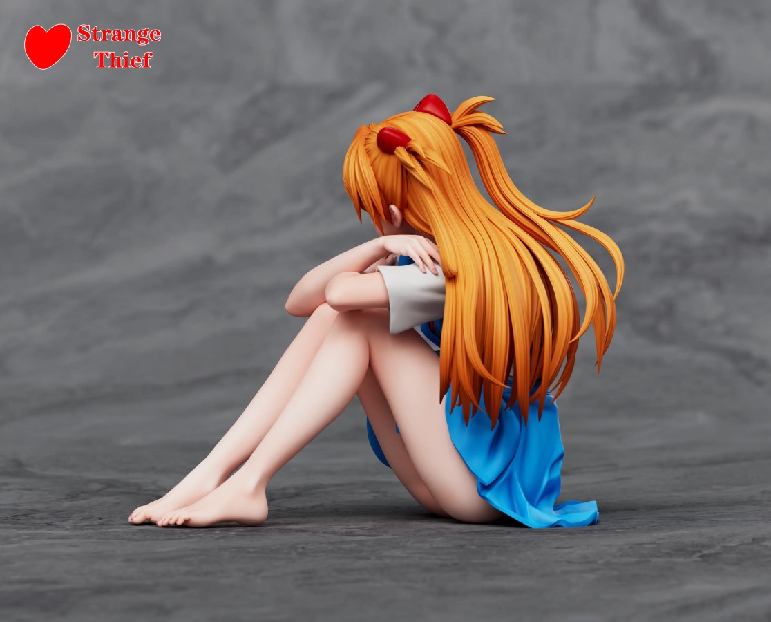 Neon Genesis Evangelion School Uniform Asuka & School Uniform Rei Ayanami