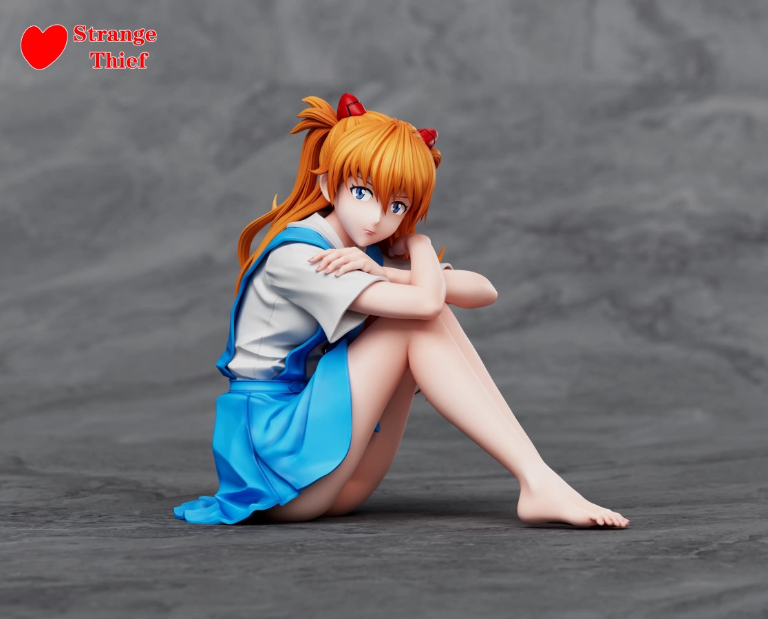 Neon Genesis Evangelion School Uniform Asuka & School Uniform Rei Ayanami