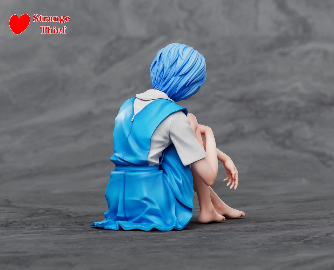 Neon Genesis Evangelion School Uniform Asuka & School Uniform Rei Ayanami