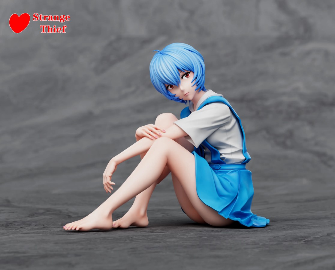 Neon Genesis Evangelion School Uniform Asuka & School Uniform Rei Ayanami