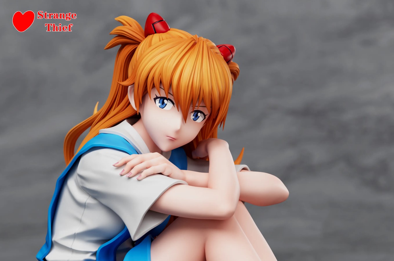 Neon Genesis Evangelion School Uniform Asuka & School Uniform Rei Ayanami