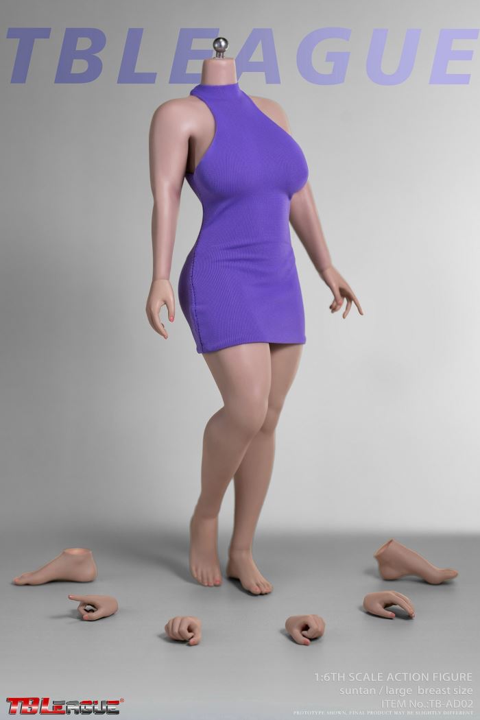 Seamless Female Body with Steel Bones 1/6