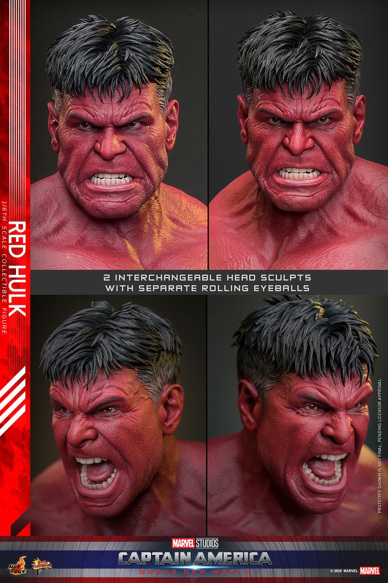 Red Hulk - Captain America: Brave New World 1/6