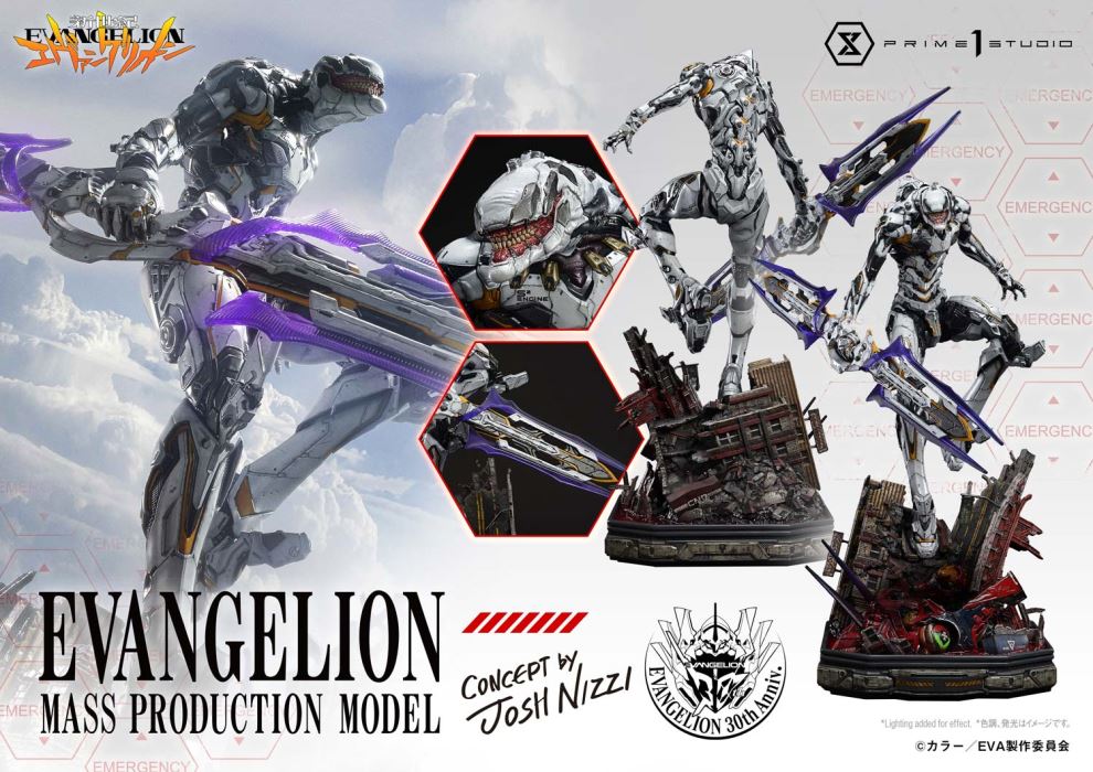 NEON GENESIS EVANGELION Mass Production Model (Concept By Josh Nizzi)