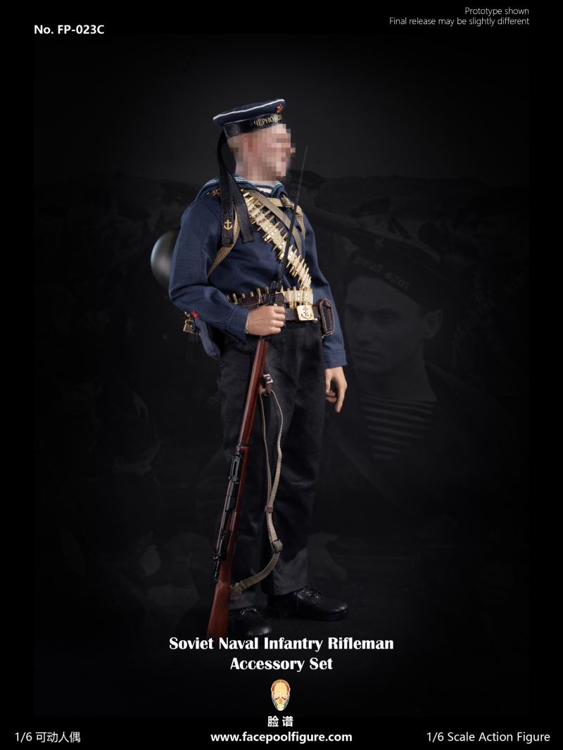 WWII Soviet Navy rifleman accessory kit [FP023C] 1/6