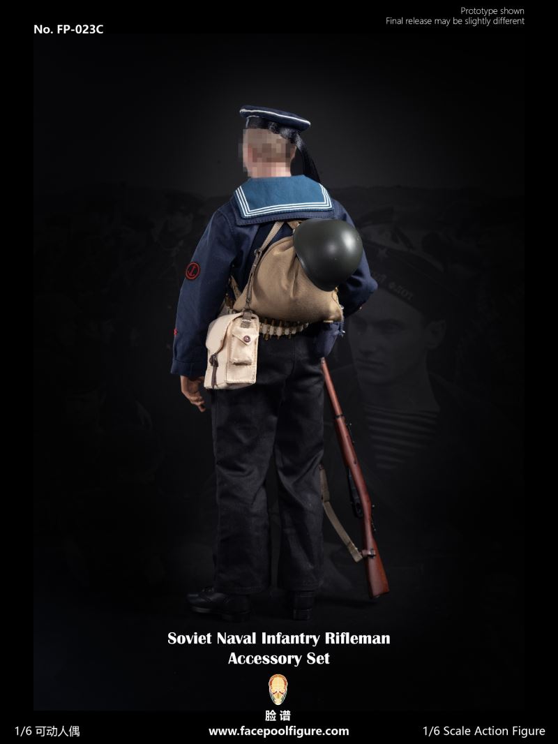 WWII Soviet Navy rifleman accessory kit [FP023C] 1/6