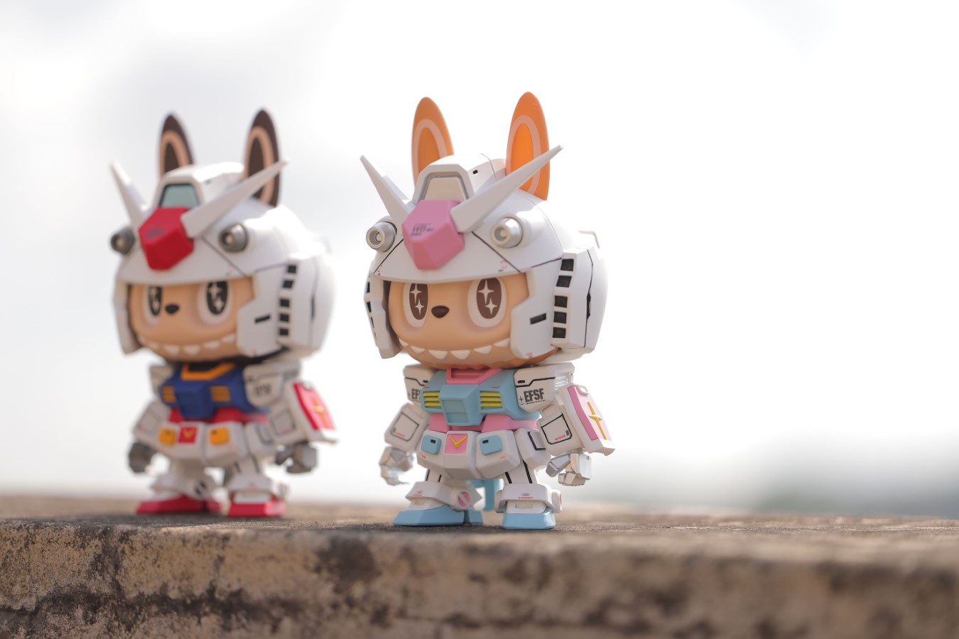 Mobile Suit Gundam + Labubu