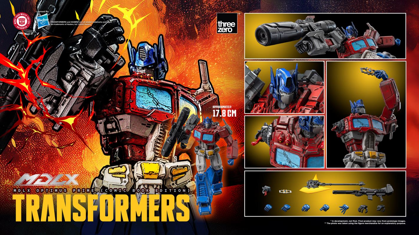 Optimus Prime MDLX (Comic Book Edition)