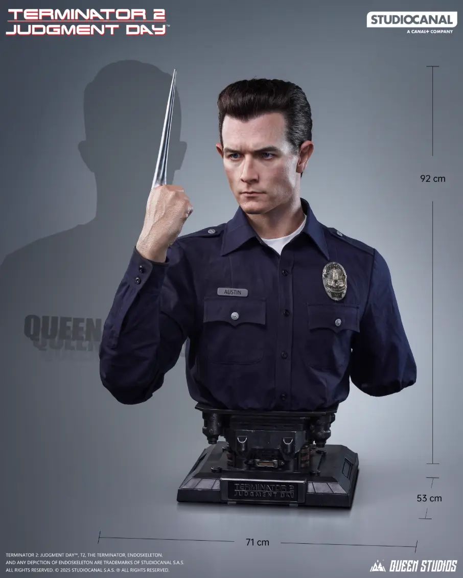 The Terminator 2  : T-1000 Life-Size Bust