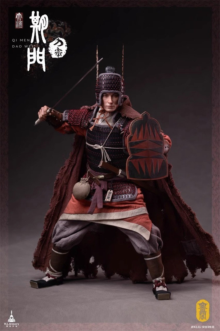 Original Han Dyansty YuLin Imperial Cavalry Han Dyansty Qimen Imperial Sword Guard 1/6