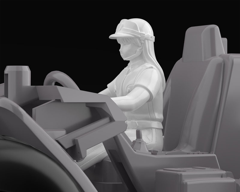 ACKS No.MP-02 Mobile Police Patlabor 1/43 AV-98 Ingram 2nd + 98 Type Special Command Vehicle Set