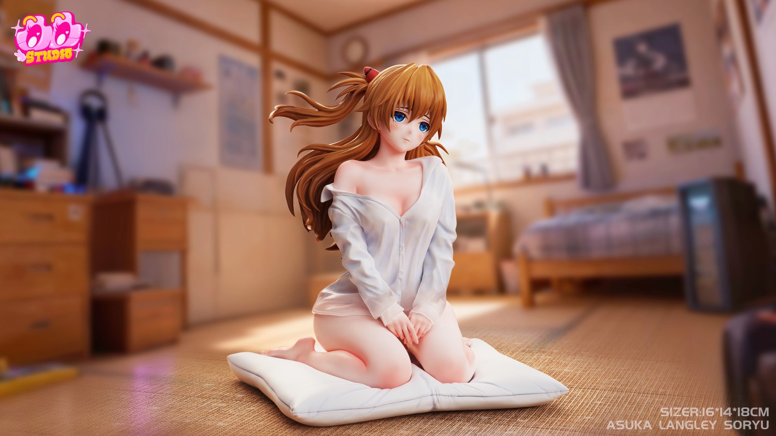 Asuka and Ayanami Rei