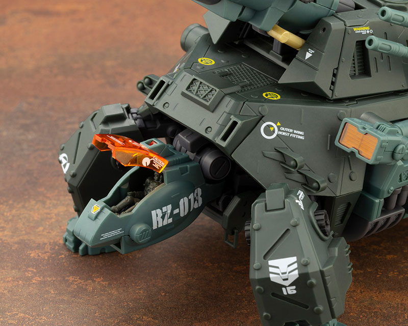 HMM ZOIDS RZ-013 CANNON TORTOISE Marking Plus Ver. 1/72