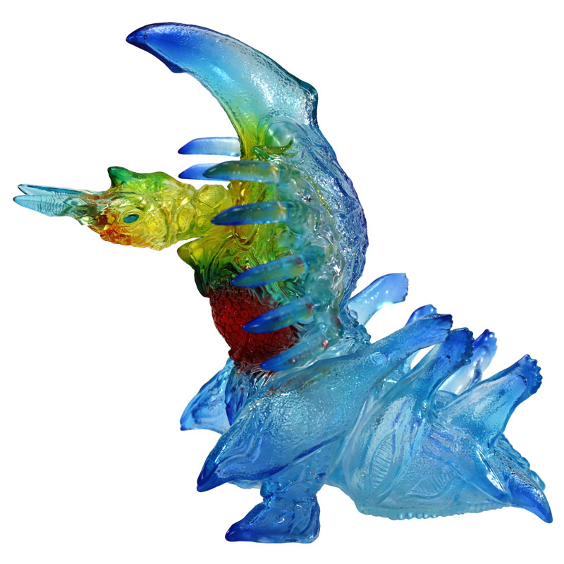 Middle Size Series Gamera Vol. 7 Giant Legion Microwave Shell Launch Form Clear Blue Ver