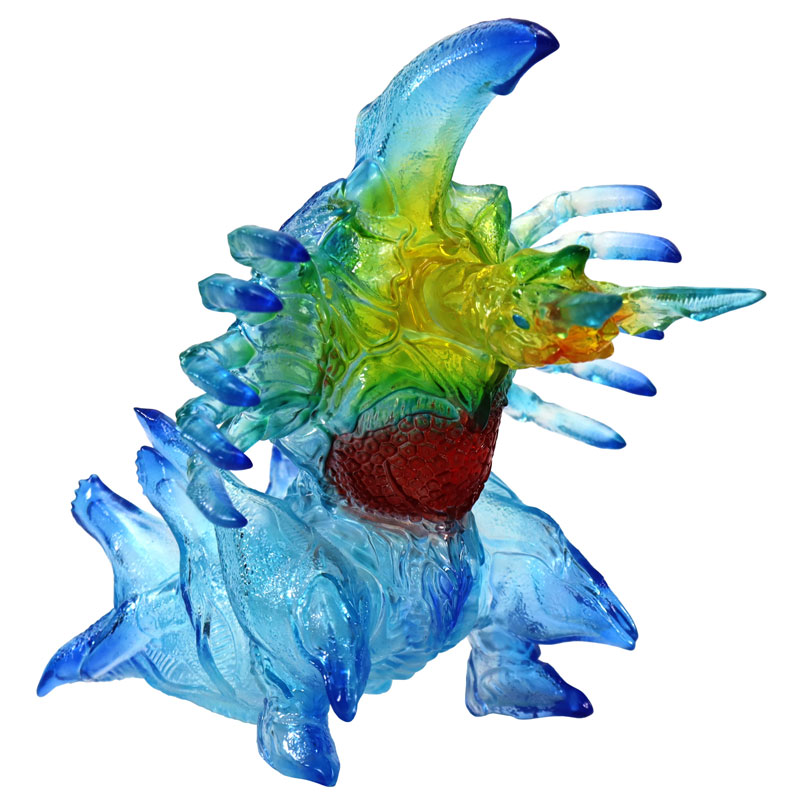 Middle Size Series Gamera Vol. 7 Giant Legion Microwave Shell Launch Form Clear Blue Ver