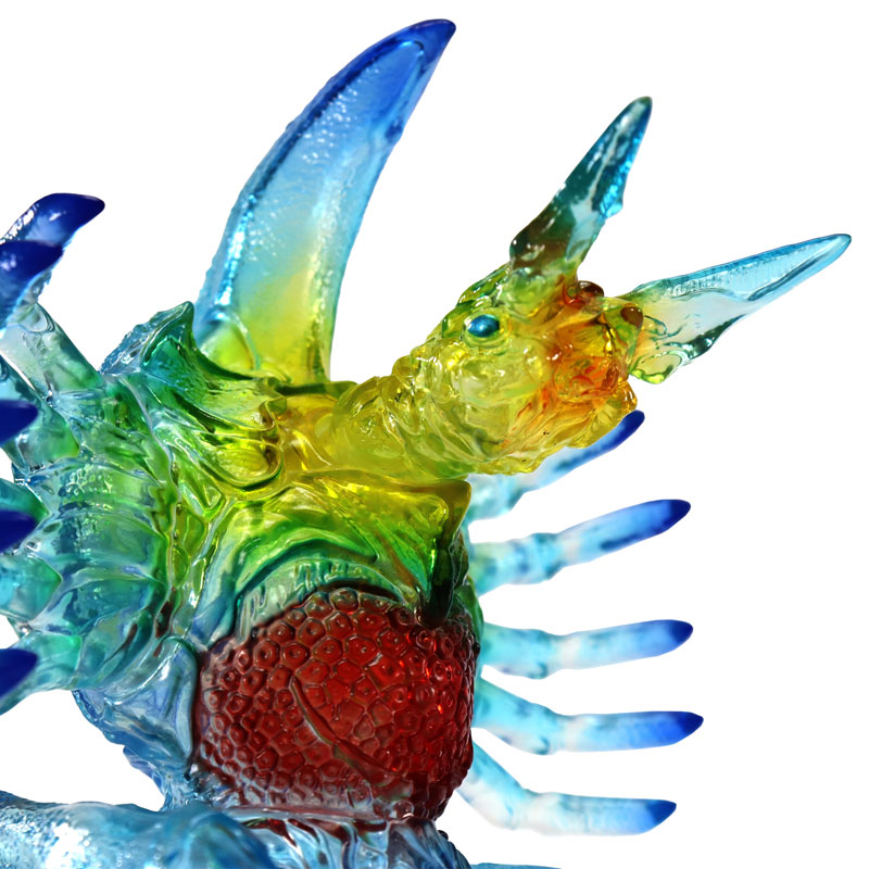 Middle Size Series Gamera Vol. 7 Giant Legion Microwave Shell Launch Form Clear Blue Ver