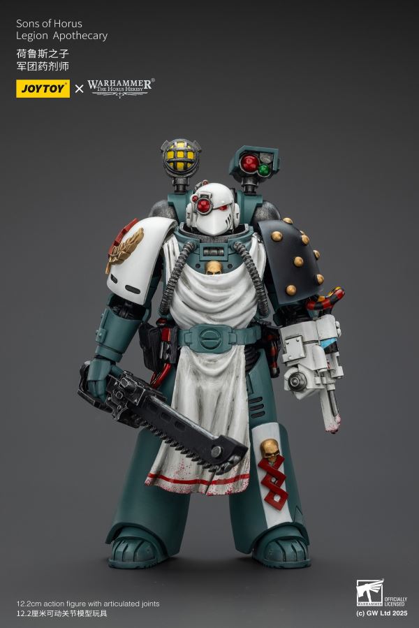 Sons of Horus Archon/Legion Warrior/Apothecary/Imperial Fists Apothecary 1/18