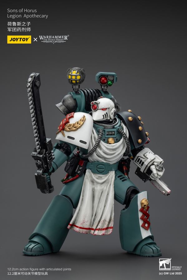 Sons of Horus Archon/Legion Warrior/Apothecary/Imperial Fists Apothecary 1/18