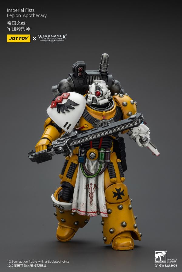 Sons of Horus Archon/Legion Warrior/Apothecary/Imperial Fists Apothecary 1/18
