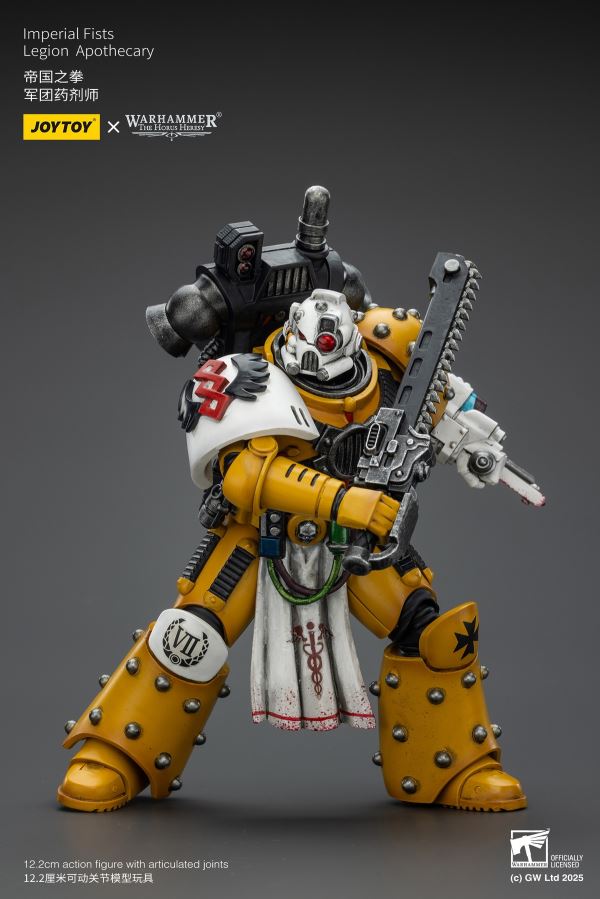 Sons of Horus Archon/Legion Warrior/Apothecary/Imperial Fists Apothecary 1/18