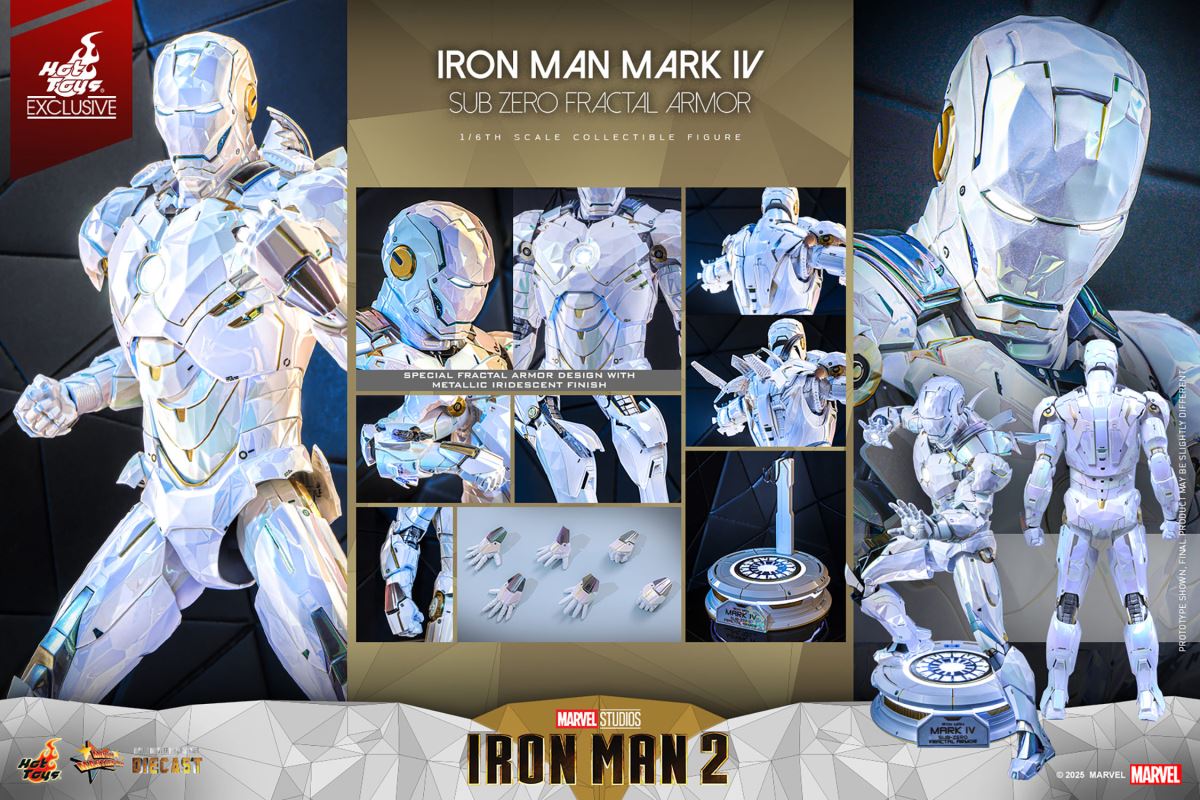 Iron Man Mark IV (Sub-Zero Fractal Armor)