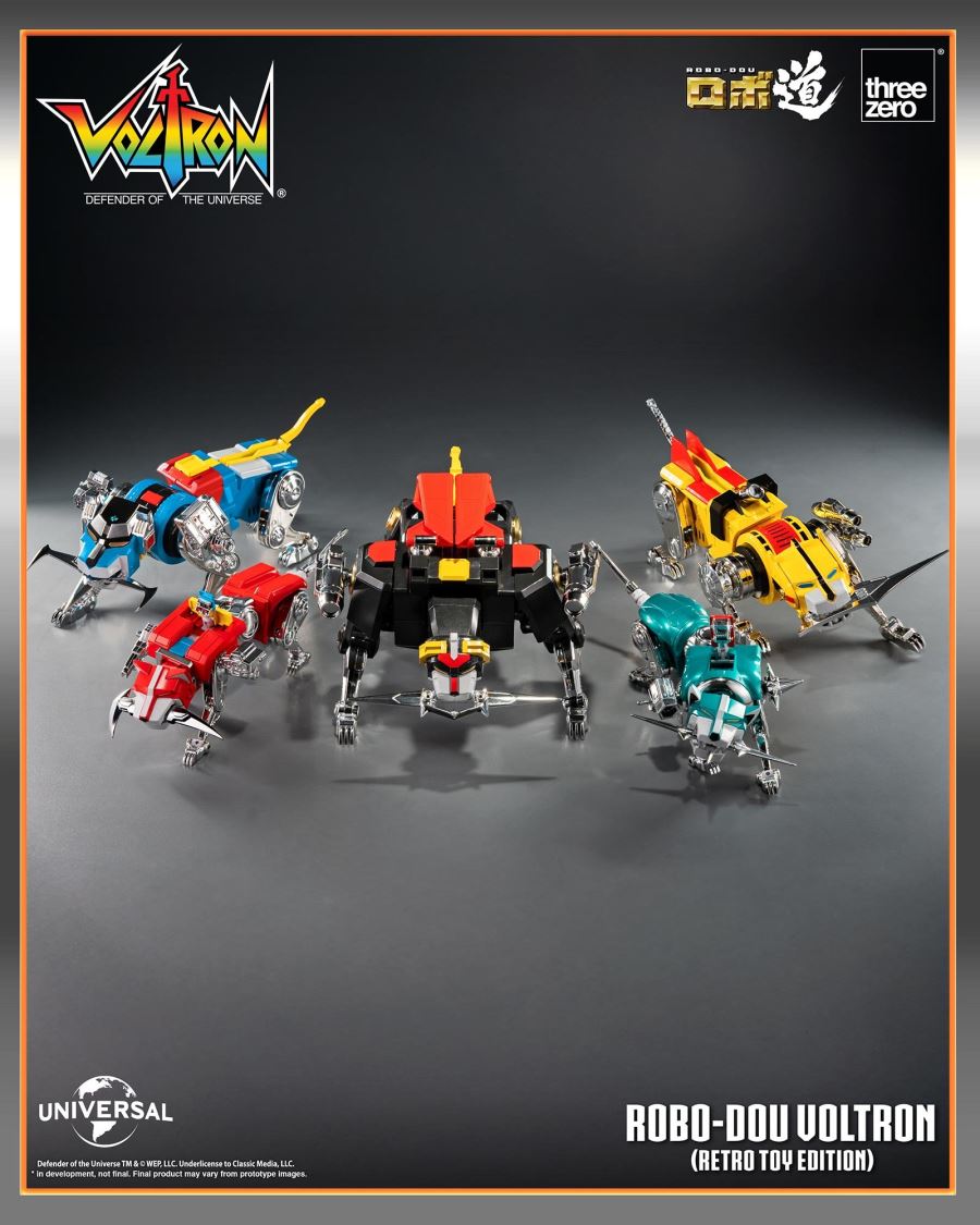 Robot Road Voltron (Retro Toy Version)