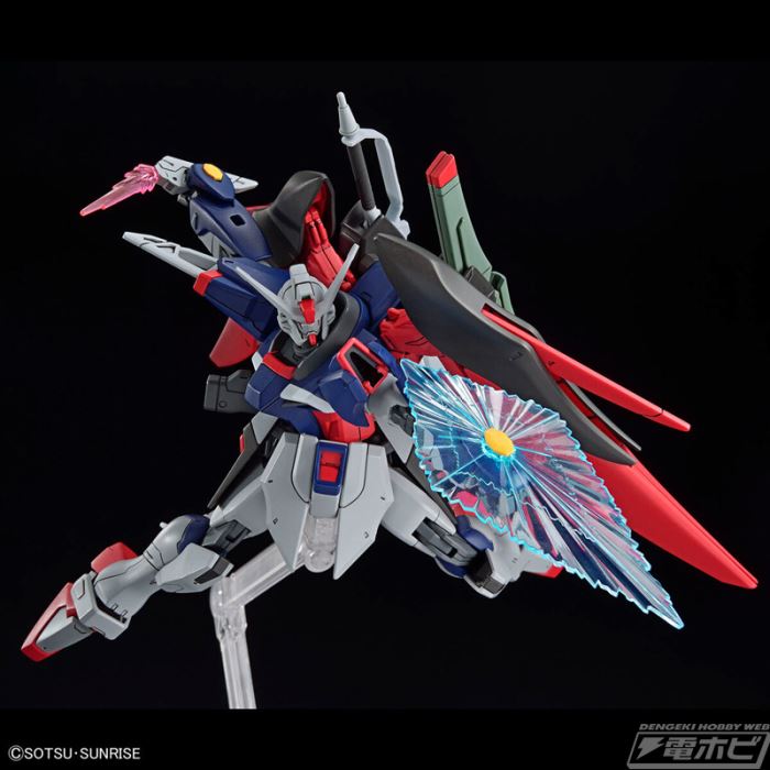 HG Destiny Gundam Spec II & Zeus Silhouette