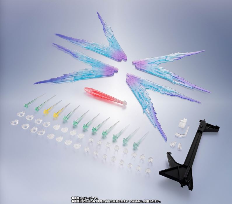 METAL ROBOT Spirits <SIDE MS> Strike Freedom Gundam [Re:Coordinate] Exclusive Wings of Light & High-MAT Full Burst Effect Set