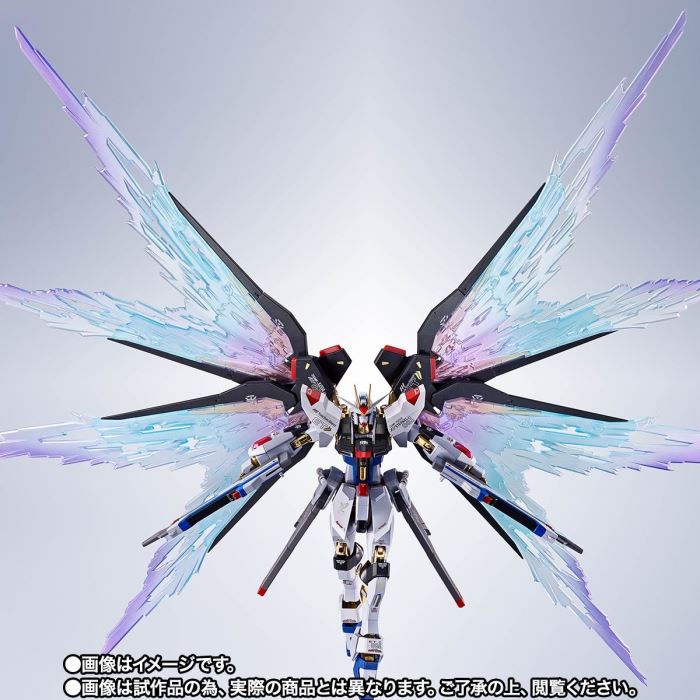 METAL ROBOT Spirits <SIDE MS> Strike Freedom Gundam [Re:Coordinate] Exclusive Wings of Light & High-MAT Full Burst Effect Set