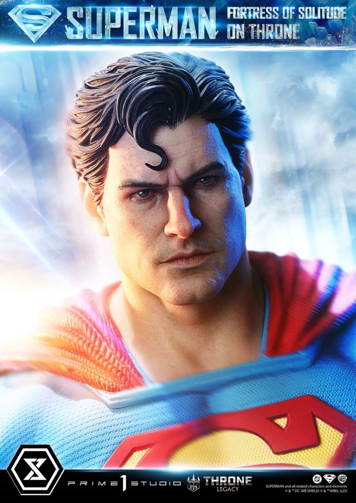 Superman Fortress of Solitude on Throne (Design by Gabriele Dell'Otto)