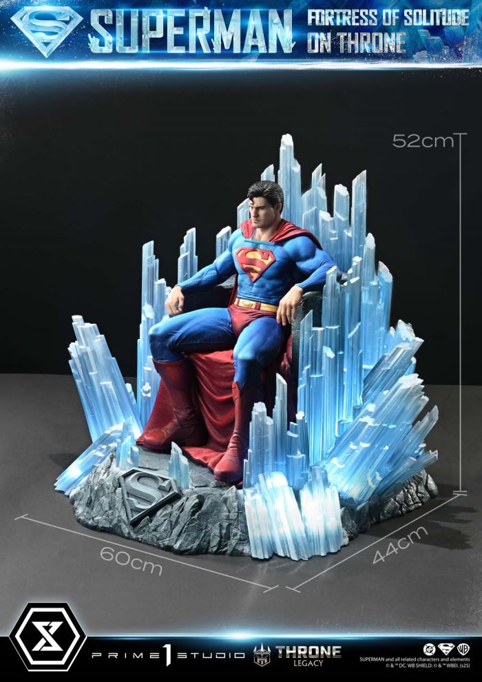 Superman Fortress of Solitude on Throne (Design by Gabriele Dell'Otto)
