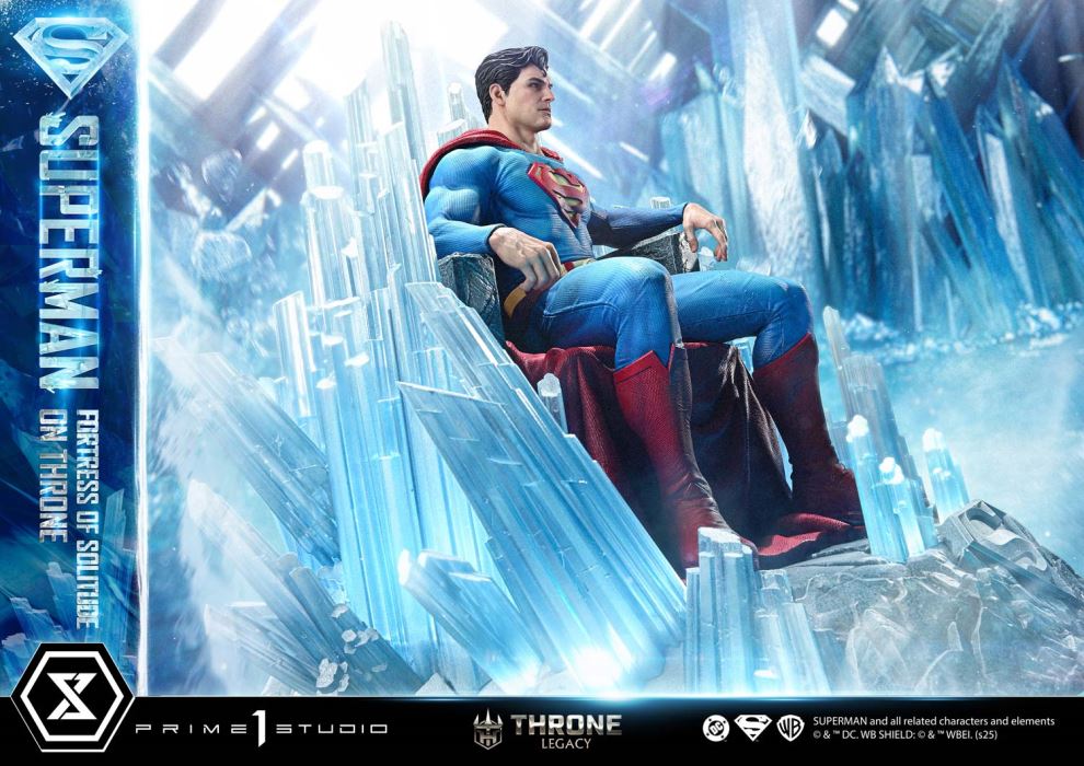 Superman Fortress of Solitude on Throne (Design by Gabriele Dell'Otto)