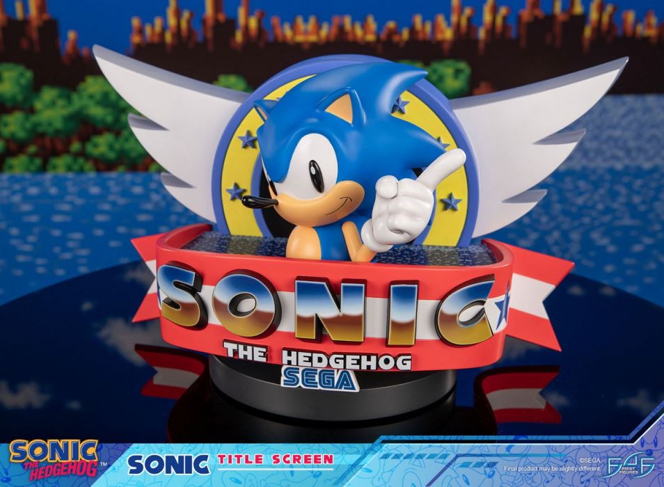 SONIC THE HEDGEHOG - SONIC TITLE SCREEN